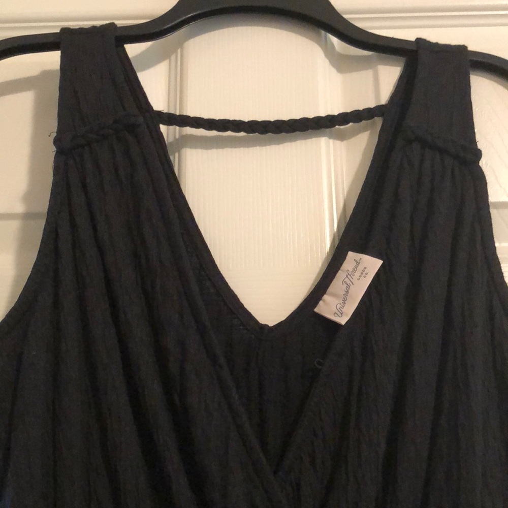 Black Ripped Romper - Picture 4 of 5
